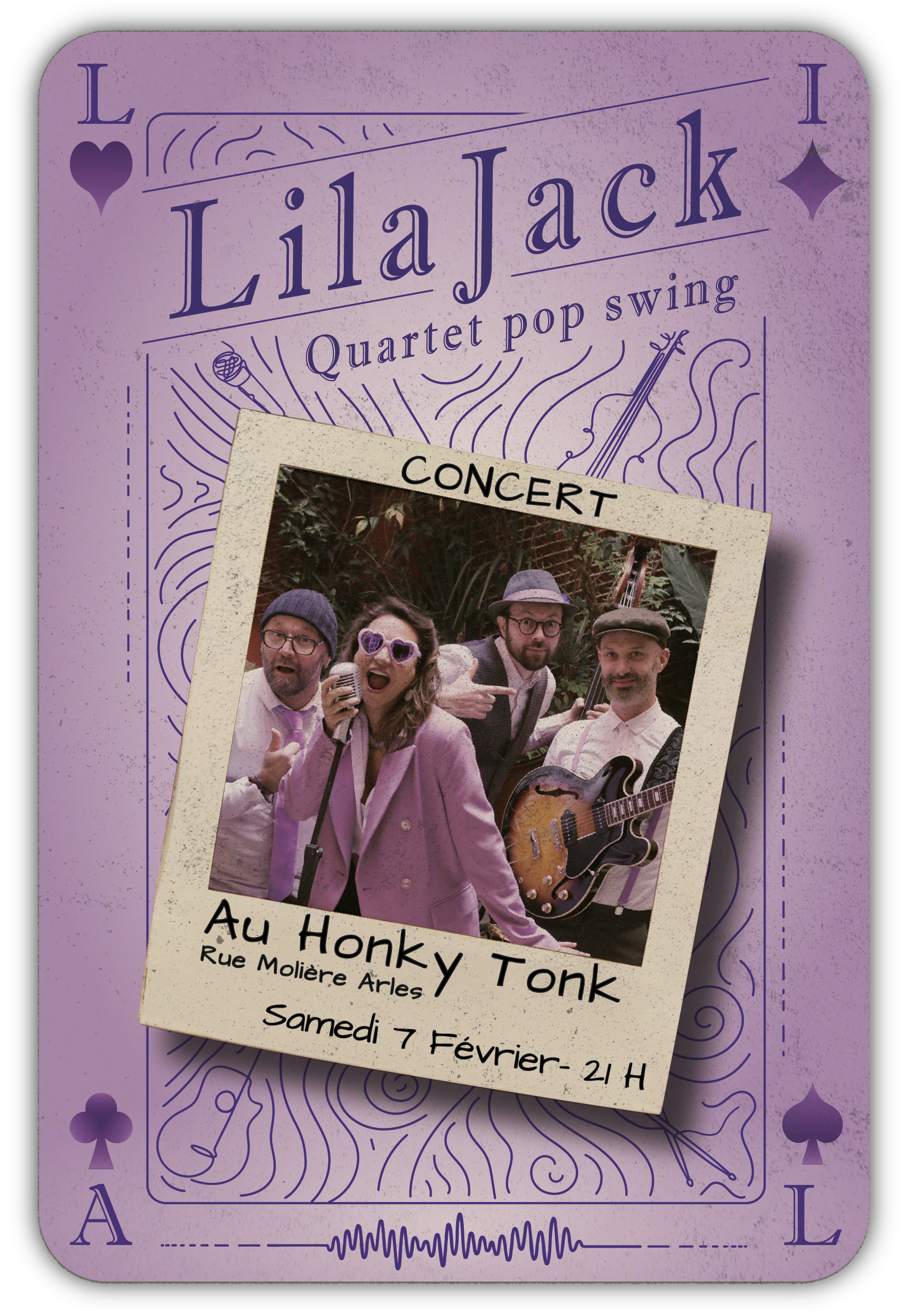 Concert au bar le Honky Tonk, Arles - 7 février 2026 à 21h